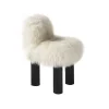 Botolo High Armchair Fur