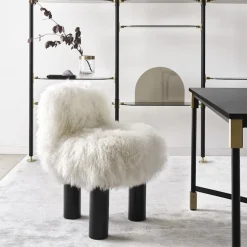 Botolo High Armchair Fur