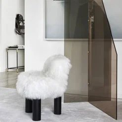 Botolo High Armchair Fur