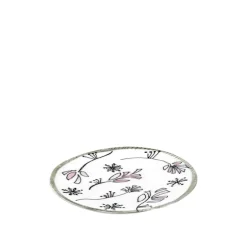 Bread Plate Fiore Rosa - Set of 2