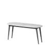 Brick 247 Coffee Table Grey Lacquered