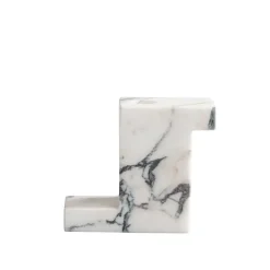 Brick Candle Holder Calacatta