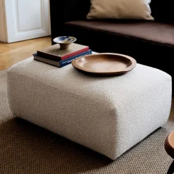 Brick ottoman fotpall