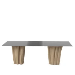 Brick Rectangular Dining Table