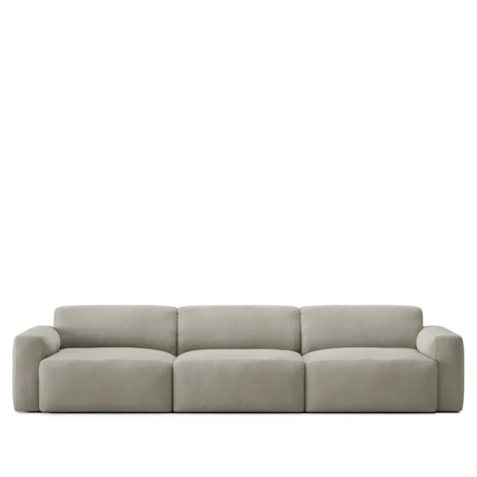 Brick 3-Seater