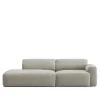 Brick 2-Seater Open End Left