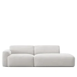 Brick 2-Seater Open End Right