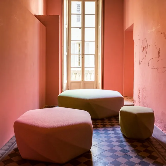 Brook Pouf Small