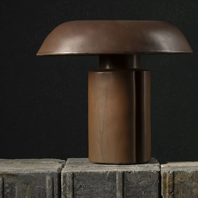 Brown Oliver Table Lamp