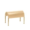 Bruno fotskammel Brass