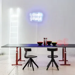 Brut Trestle Table