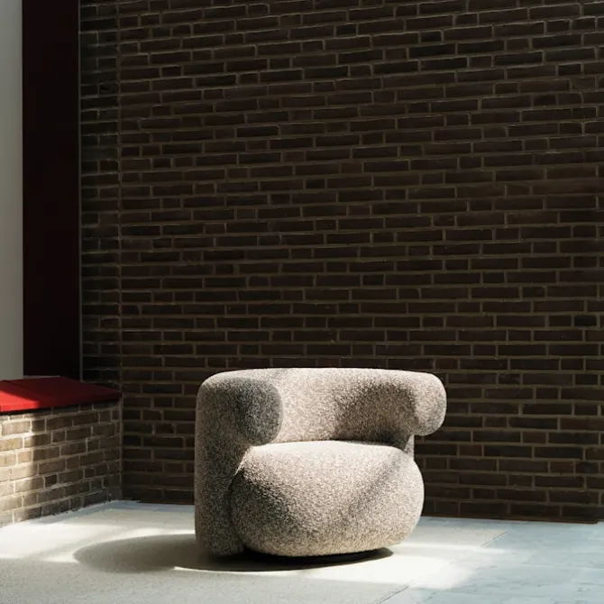 Burra Lounge Chair W. Return