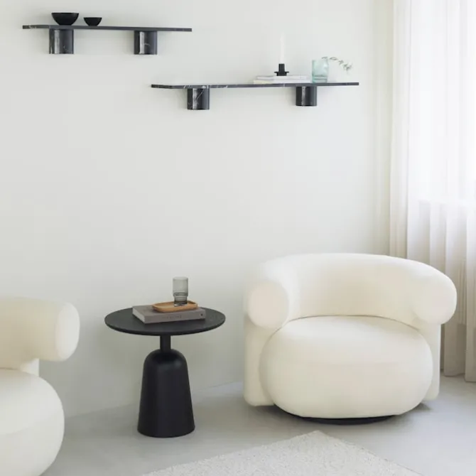 Burra Lounge Chair W. Return