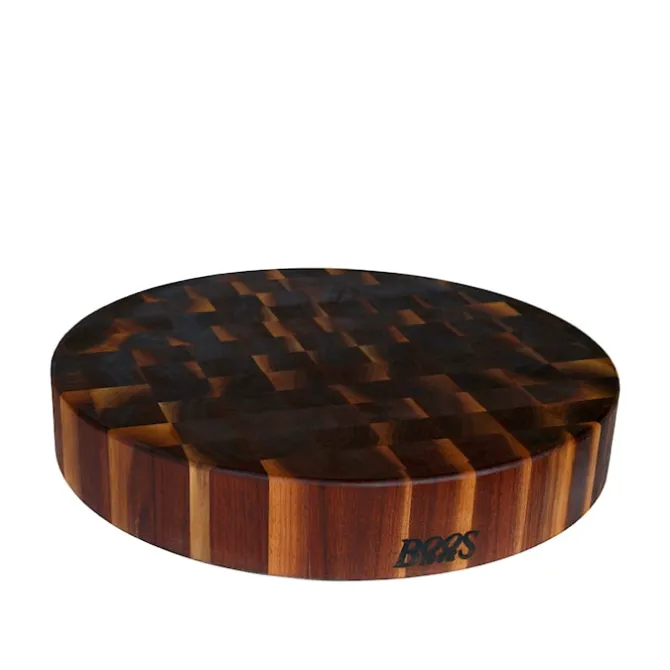 Butcher Block Skjærebrett Rund