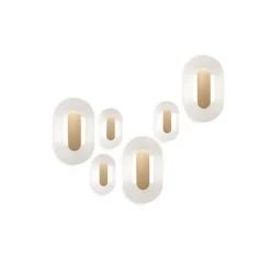 Button Wall Lamp Oval