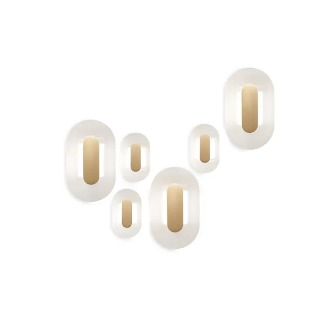 Button Wall Lamp Oval
