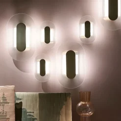 Button Wall Lamp Oval