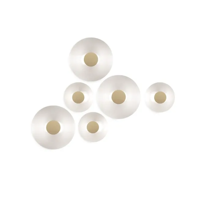 Button Wall Lamp Round