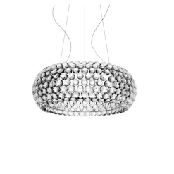 Caboche Plus Grande LED - Pendellampe Transparent
