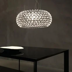 Caboche Plus Grande LED - Pendellampe Transparent
