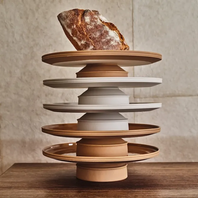 Cake Stand Clay Dune