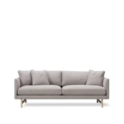 Calmo 2-seters sofa lakkert eik