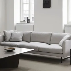 Calmo 3-seters sofa matt krom