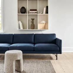 Calmo 3-seters sofa røkt eik