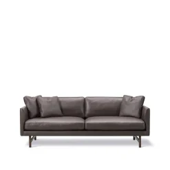 Calmo 2-seters sofa røkt eik