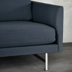 Calmo 2-seters sofa røkt eik