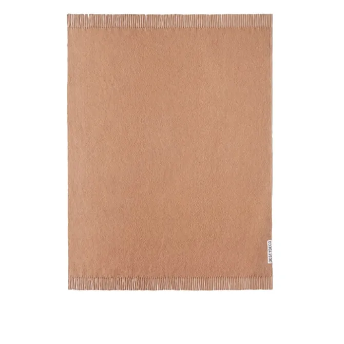 Cammello Throw Twisted Fringes