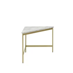 Capilano Small Table 55 x 55 cm - Carrara Marble