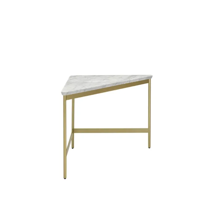 Capilano Small Table 55 x 55 cm - Carrara Marble