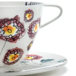 Cappuccino Cup & Saucer Anemone Milk