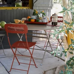 Caractère Folding Table - Rundt