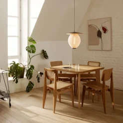 C-Chair spisestuestol finér