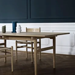 CH37 - Eik/naturfarget flettet papirledning