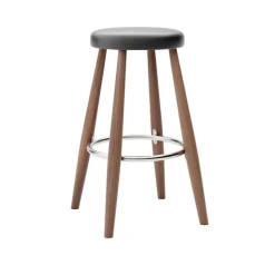 CH58 Low Stool - Valnøtt