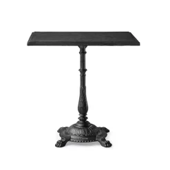 Classic Bord Svartlakkert Aluminium