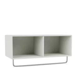 Coat Shelf With Clothes Rack