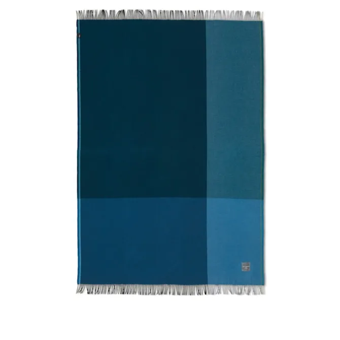 Colour Block Blanket ullteppe