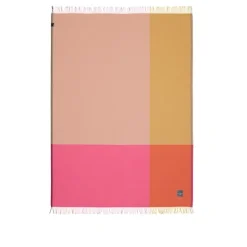 Colour Block Blanket ullteppe