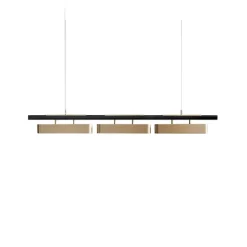 Colt Triple Pendant, Brass/Bronze