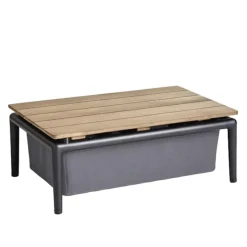 Conic Box Table Grey
