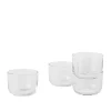 Corky Glasses Low Clear