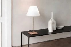 Costanzina - Bordlampe Messing