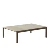 Couple Coffee Table 2 Plain 1 Wavy 120 x 84 x 35
