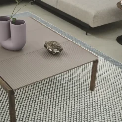 Couple Coffee Table 2 Plain 1 Wavy 120 x 84 x 35