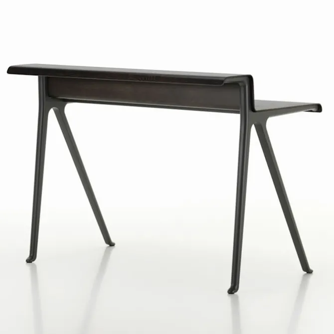 Courier skrivebord dark oak