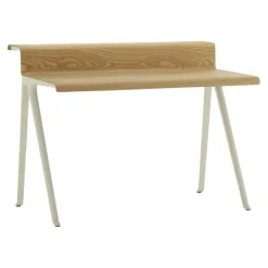 Courier skrivebord light oak